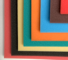 Plancha de espuma de colores