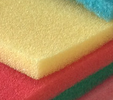 Plancha de espuma de colores