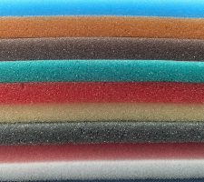 Plancha de espuma de colores