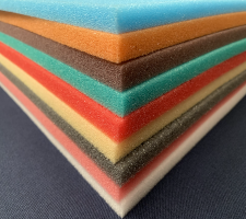 Plancha de espuma de colores